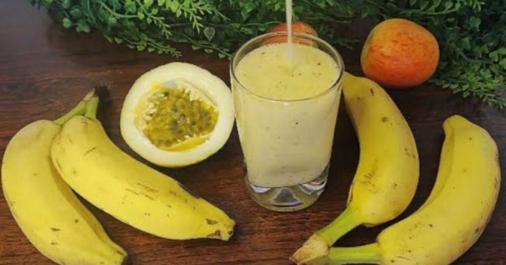 Como fazer Suco de Maracujá Banana