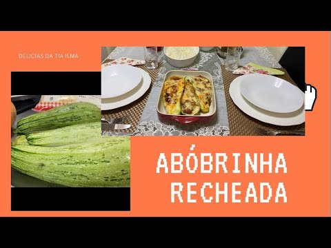 Abobrinha recheada