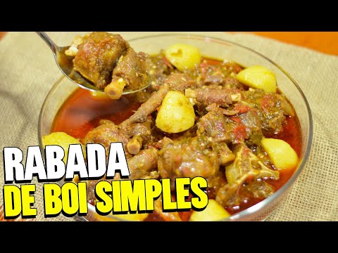 RECEITA DE RABADA DE BOI COM BATATA | SIMPLES E MACIA