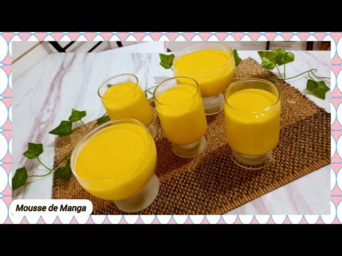 Mousse de manga Cremoso