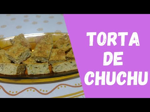 Torta de chuchu / Dicas da Vovó