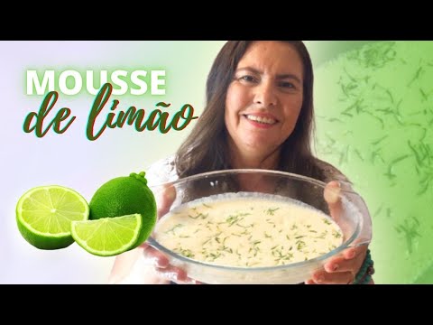 MOUSSE DE LIMÃO/ MUITO FÁCIL E RÁPIDO