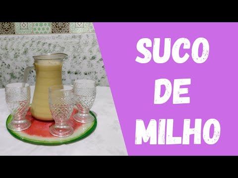 Suco de milho🌽 / Dicas da Vovó