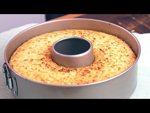 BOLO DE TAPIOCA GRANULADA | SEM TRIGO E SEM FERMENTO | O FAMOSO BOLO DE CAROÇO| FLAVIA MUNDEL