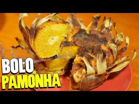 RECEITA DE BOLO PAMONHA NA PALHA DO MILHO | Pamonha de forno fácil