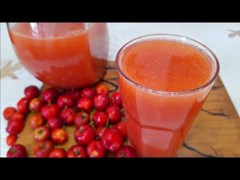 COMO FAZER SUCO DE ACEROLA