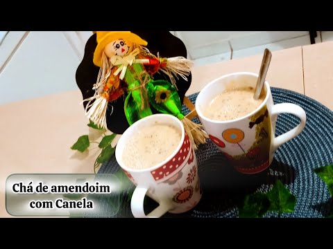 Como fazer Chá de Amendoim com Canela - Fácil e Delícioso