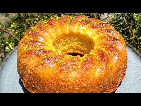 SEM LIQUIDIFICADOR, FÁCIL E FOFINHO! O MELHOR BOLO DE LARANJA PARA O CAFÉ