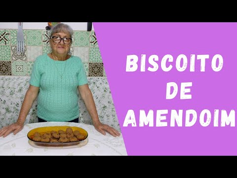 Biscoito de amendoim / Dicas da Vovó