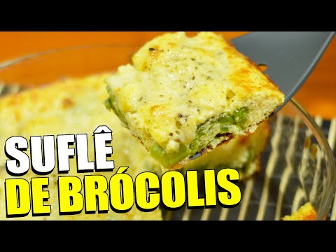 RECEITA DE SUFLÊ DE BRÓCOLIS - Aprenda a fazer em 4 minutos!