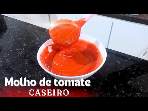 NUNCA MAIS VOCÊ VAI COMPRAR MOLHO DE TOMATE!! / MOLHO DE TOMATE CASEIRO SEM CONSERVANTES