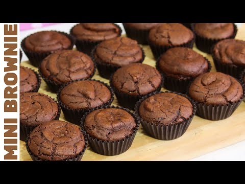 SUPER TENDÊNCIA: MINI BROWNIE NA FORMINHA! JÁ SAI RECHEADO DO FORNO! Venda muito!