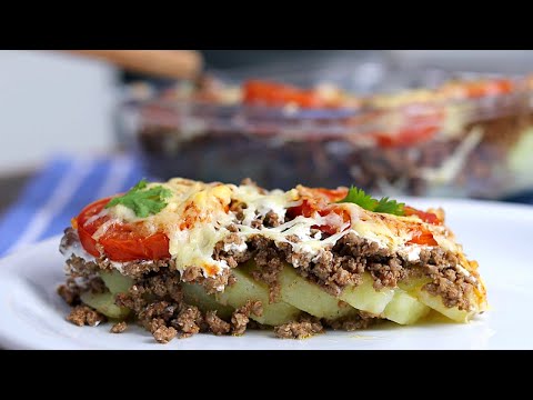 VOCÊ TEM CARNE E BATATA EM CASA? RECEITA FÁCIL, BARATA E DELICIOSA| FLAVIA MUNDEL
