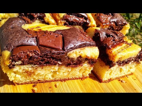 O melhor BOLO MESCLADO, fácil, delicioso e já sai RECHEADO do forno