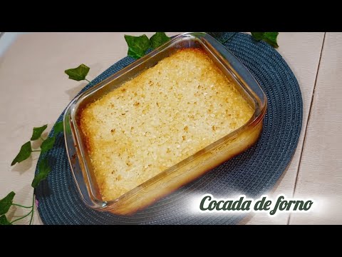 Cocada de Forno Fácil e Deliciosa