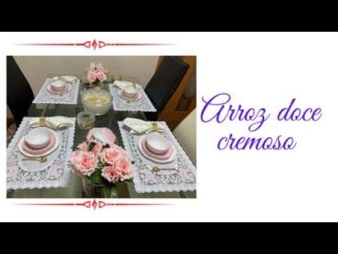 Arroz doce cremoso