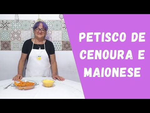 Palitos de cenoura grelhada e maionese de cenoura !! 🥕| Dicas da Vovó