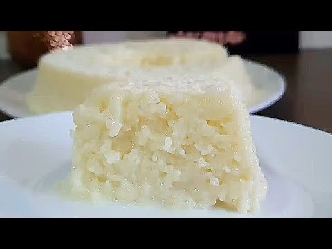 TAPIOCA EM FORMA DE PUDIM É A SOBREMESA MAIS CREMOSA E DELICIOSA