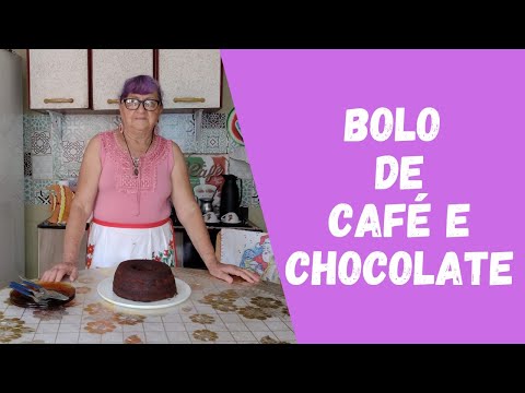 Bolo de café com chocolate | Dicas da Vovó