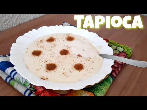 COMO fazer MINGAU DE TAPIOCA MUITO FÁCIL e delicioso 😋
