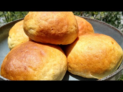 Pão de batata doce fácil feito na Airfryer