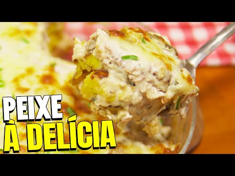 PEIXE A DELÍCIA SIMPLES | Receita de peixe com banana da terra