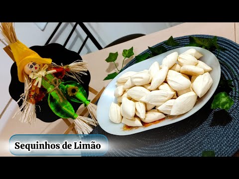 Sequinhos de Limão - Derrete na boca- Rápido