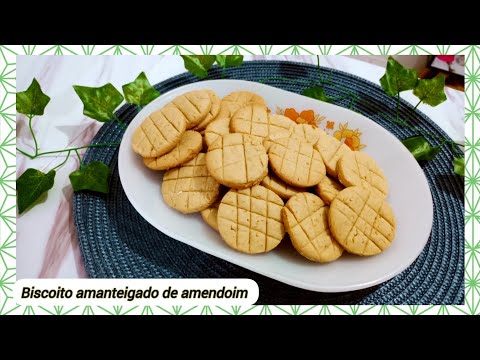 Biscoito Amanteigado de Amendoim