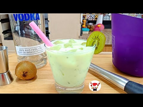 Como Fazer Caipirinha de Vodka Kiwi e Leite Condensado Perfeita