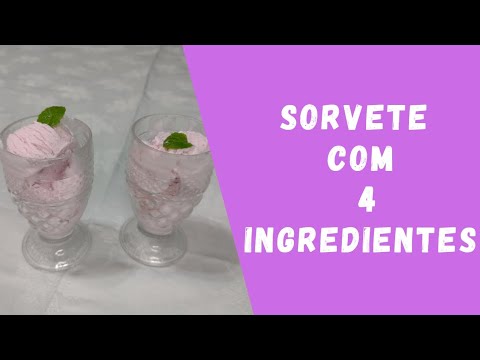 Sorvete com apenas 4 ingredientes / Dicas da Vovó