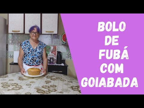 Bolo de fubá com goiabada 🤩 | Dicas da Vovó