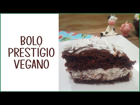 BOLO PRESTÍGIO VEGANO | MASSA DE PÃO DE LÓ | VEGG SIMPLES