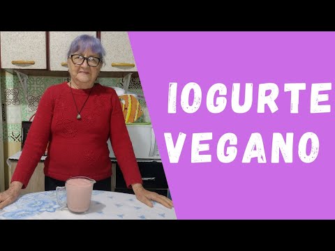 Iogurte vegano feito de grão de bico / Dicas da Vovó