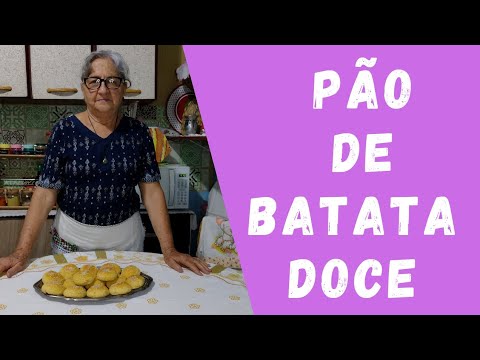 Pão de batata doce sem glúten e lactose / Dicas da Vovó