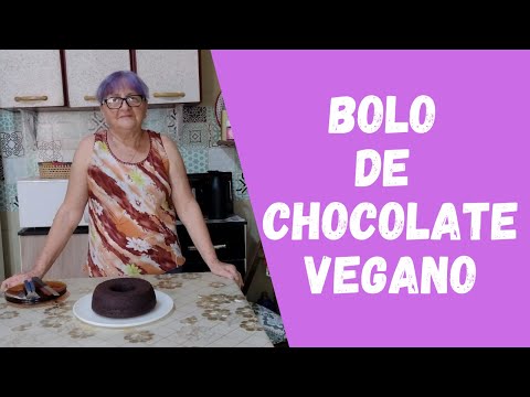 Bolo de chocolate vegano | Dicas da Vovó