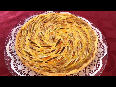 TARTE DE MAÇÃ | Receita fácil e deliciosa 🍎🍎🍎 | Toda a família gosta de tarte de maçã com creme!