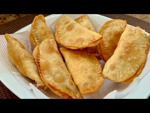 COM 2 INGREDIENTES VOCÊ FAZ PASTEL DA FEIRA! CROCANTE FÁCIL E DELICIOSO!