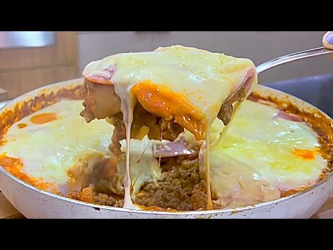 LASANHA DE FRIGIDEIRA NÃO VAI AO FORNO E SEM SUJEIRA | PERFEITA PARA SEU DOMINGO EM FAMÍLIA!