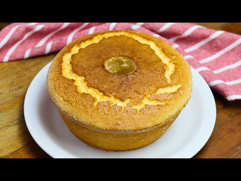 BOLO DE LIMÃO SIMPLES SEM GLÚTEN E SEM LACTOSE