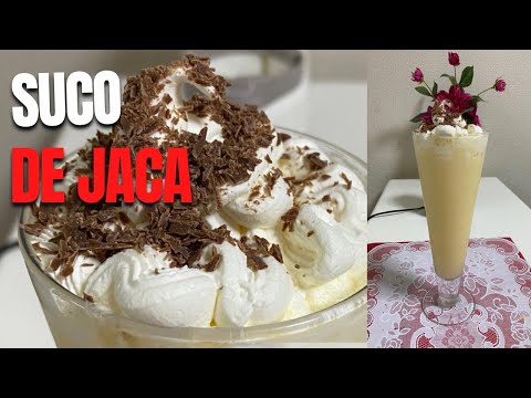 DELICIOSO SUCO DE JACA muito facil de fazer e fica uma dellicia