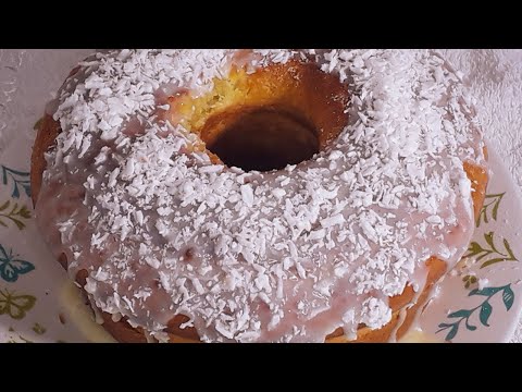 COMO FAZER BOLO DE COCO | RECEITA FÁCIL E RÁPIDA | BOLO DE COCO FOFINHO.