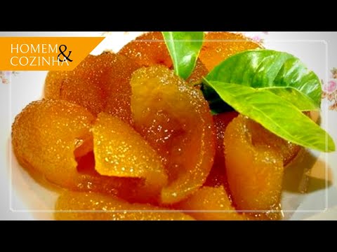 COMO FAZER DOCE DE LARANJA DA TERRA | HOMEM E COZINHA