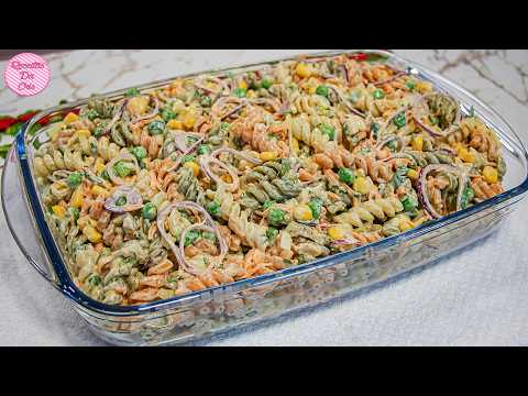 SALADA DE MACARRÃO SIMPLES I REFRESCANTE E CREMOSA