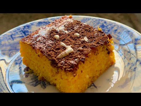 AS VISITAS NÃO VÃO ACREDITAR DO QUE É FEITO ESSE BOLO! SEM FARINHA DE TRIGO! BOLO GRANDE FOFINHO