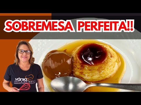 APRENDA A FAZER ESSA SOBREMESA DELICIOSA &quot;FLAN CASEIRO DE BAUNILHA&quot; APENAS 4 INGREDIENTES.