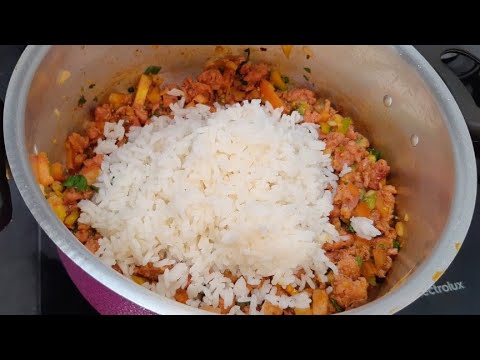 Receita de linguiça toscana com arroz