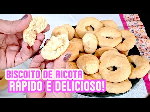 Biscoito de Ricota Fofinho: Rápido e Fácil | Perfeito com café!