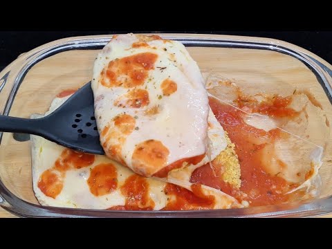 COMO FAZER STEAK DE FRANGO A PARMEGIANA NO FORNO