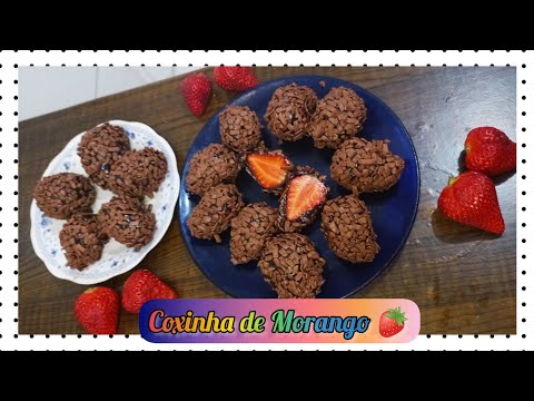 Coxinha de Morango