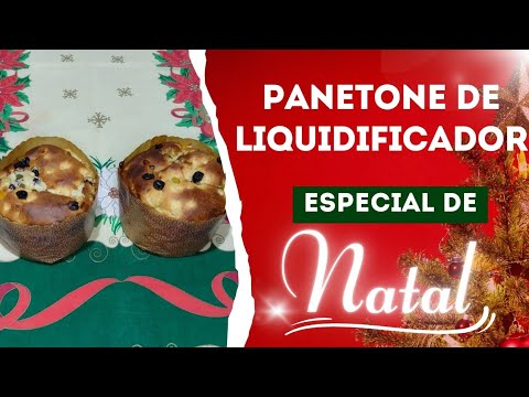 Panetone de liquidificador / Dicas da Vovó